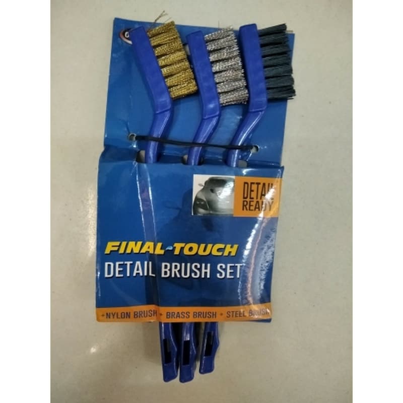 3Pcs Small Car Interior Detailing Brush For Cleaning