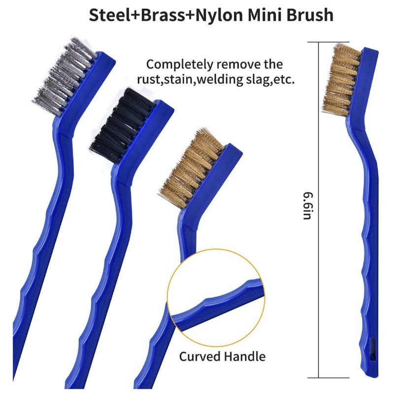 3Pcs Small Car Interior Detailing Brush For Cleaning