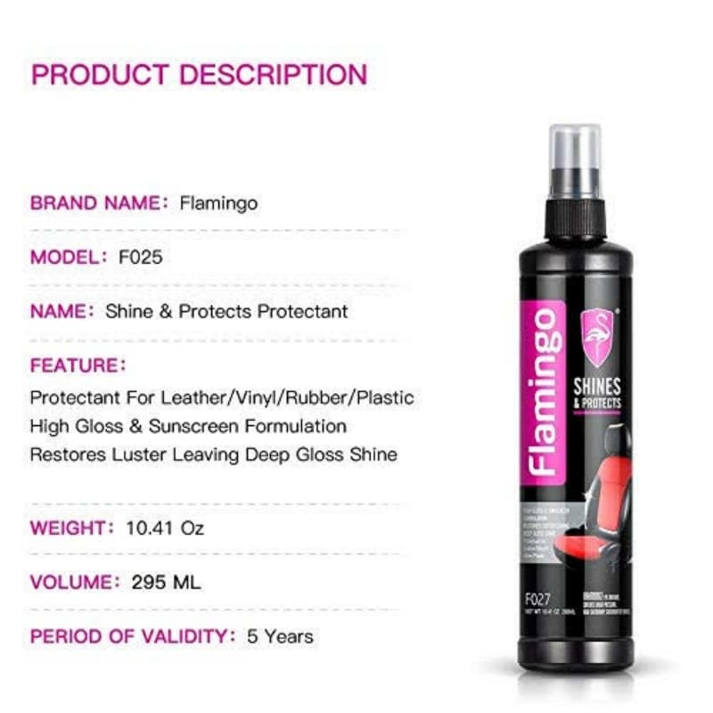 Flamingo shine and protect